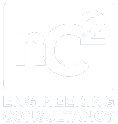 NC2 logo white