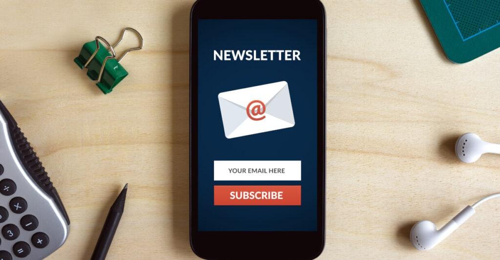 monthly newsletters